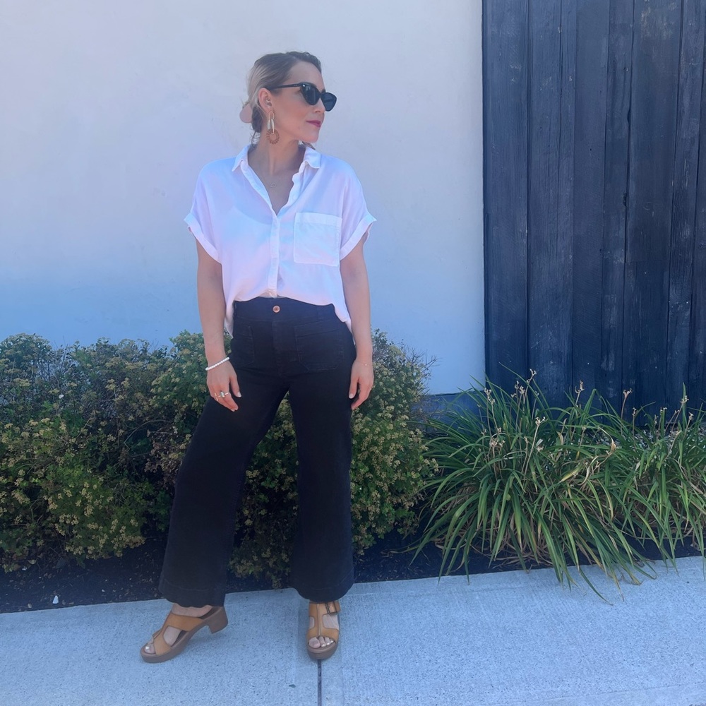 THE SKIPPER WIDE LEG JEAN 24 PETITE SOLD OUT